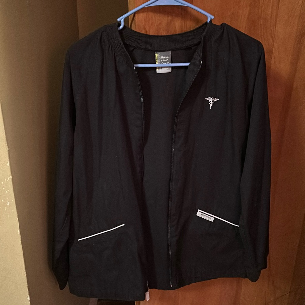 Black Scrub Jacket.